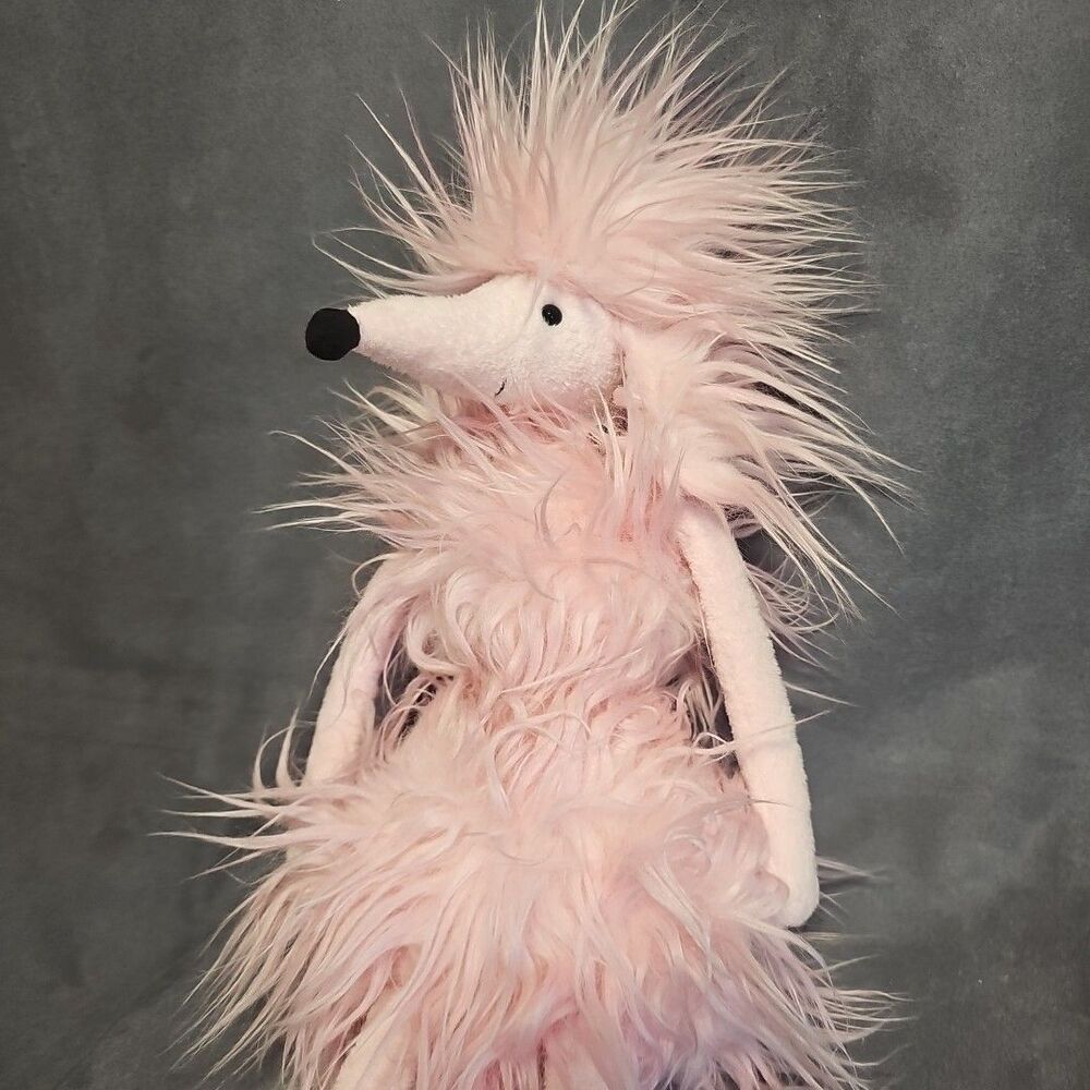 Jellycat Paris Poodle Pink Dog Plush - Rare & Retired Collection - Picture 3 of 12